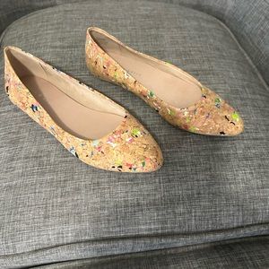 Kelly & Katie new cork flats